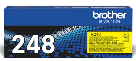 Brother Toner TN-248Y Yellow 1K