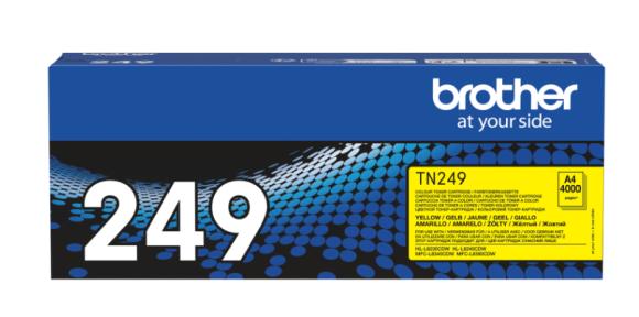 Brother Toner TN-249Y Yellow 4K