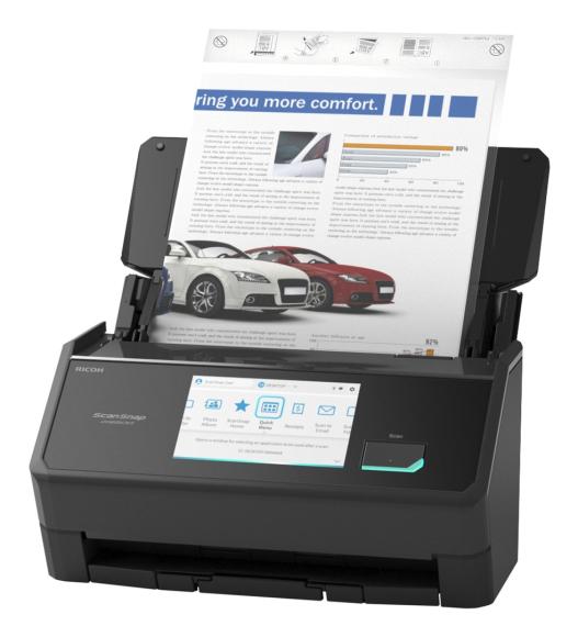 Skaner Ricoh ScanSnap iX2500 czarny + Odbierz  Niszczarka Leitz® IQ Home Office P4 GRATIS
