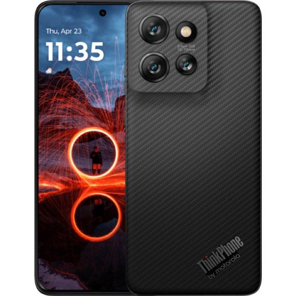 Smartfon MotorolaThinkPhone 25 8/256GB Carbon Black business edition (3)