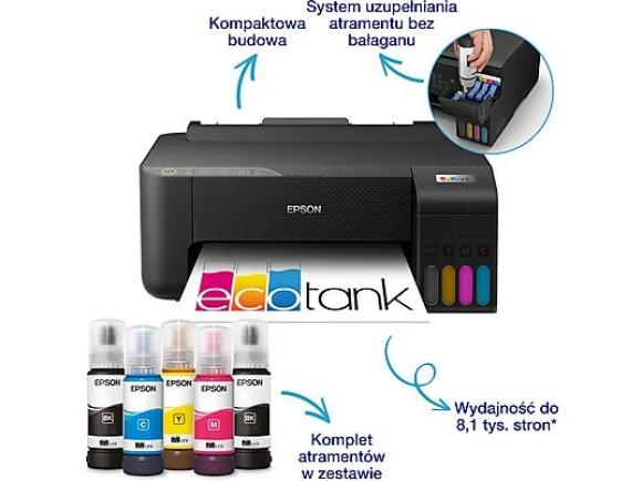 Epson EcoTank L1270 C11CJ71407 ** po rejestracji 3lata gwarancji ** Polska dystrybucja! (4)